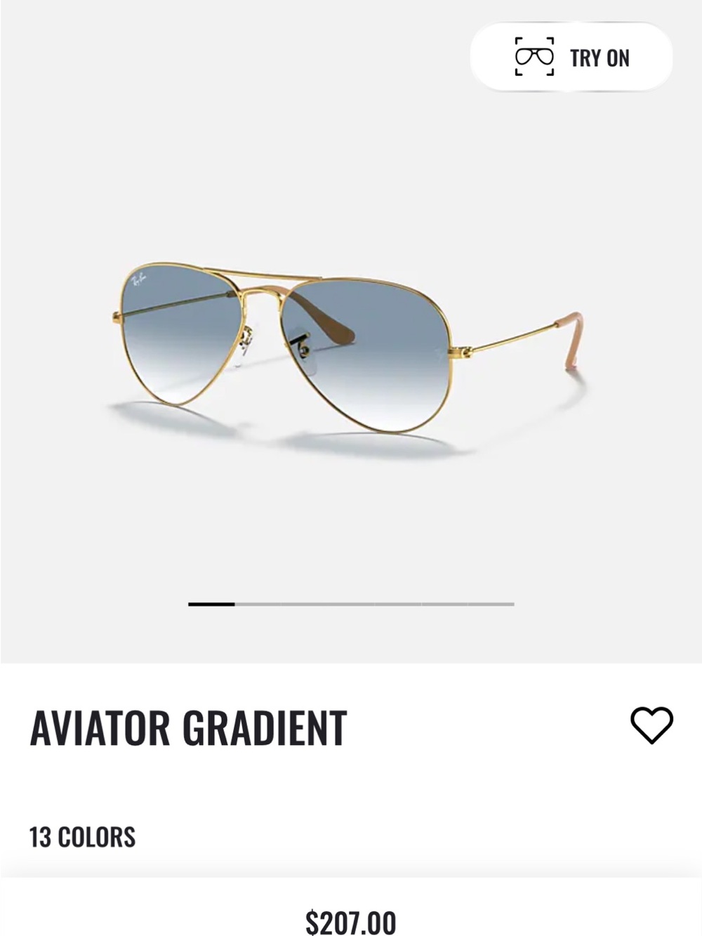 Ray-Ban Aviator Gradient